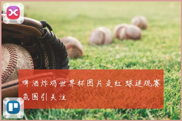 啤酒炸鸡世界杯图片走红 球迷观赛氛围引关注