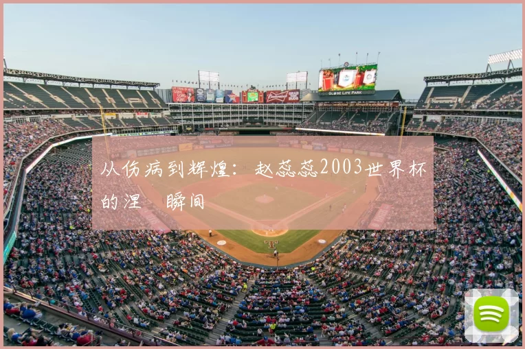 从伤病到辉煌:赵蕊蕊2003世界杯的涅槃瞬间
