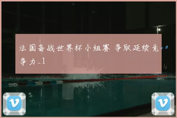 法国备战世界杯小组赛 争取延续竞争力_1